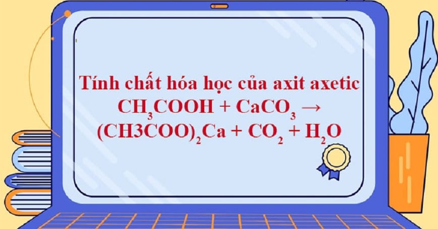 Kết quả phương trình phản ứng CH3COOH + CaCO3