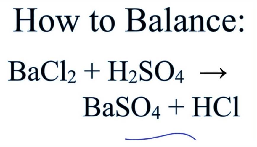 BaCl₂ + H₂SO₄ phản ứng với nhau tạo ra muối bari sunfat