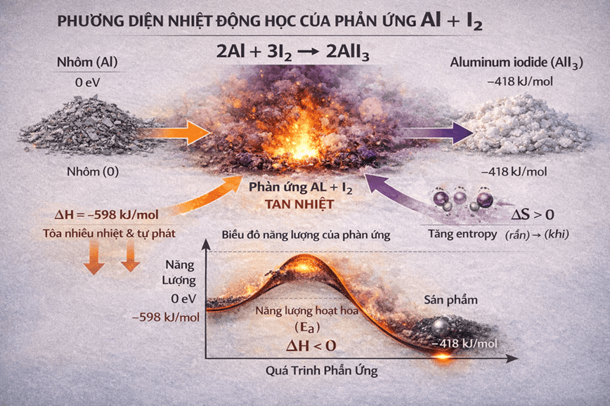 Đánh giá chung về phương diện nhiệt động học trong phản ứng
