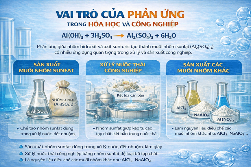 Những vai trò thiết yếu mà phản ứng này mang lại cho nền công nghiệp