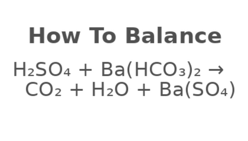 Phản ứng Ba(HCO₃)₂ + H₂SO₄ diễn ra bởi sự trao đổi ion giữa các chất