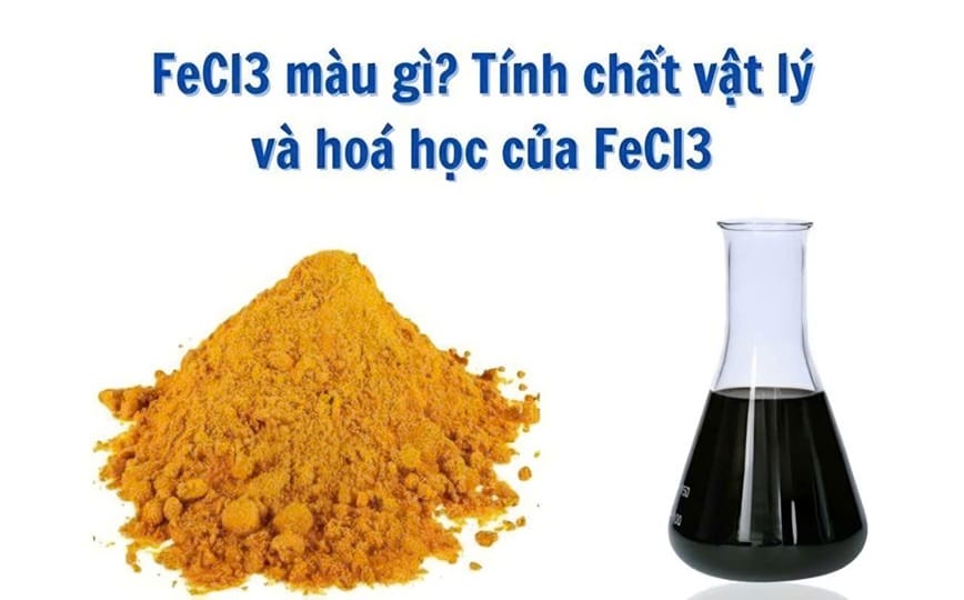 Tính chất hóa học nổi bật của muối sắt (III) clorua