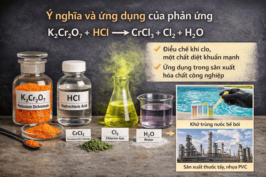 Ý nghĩa to lớn và ứng dụng của phản ứng mang lại cho đời sống