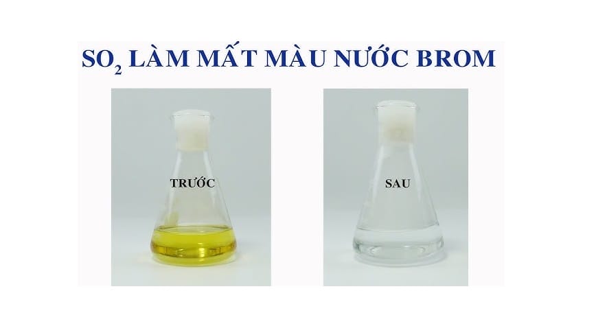 Phản ứng SO2 + Br2 có kết tủa không?