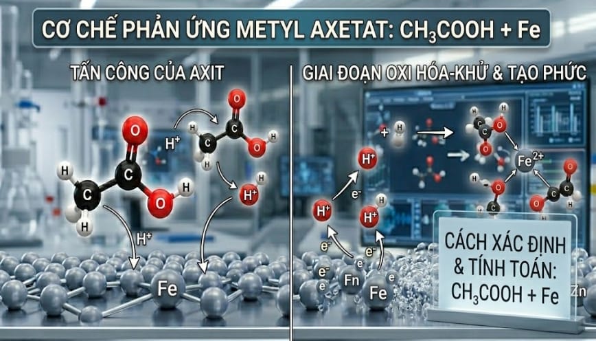 Cách xác định và tính toán trong các phản ứng hóa học