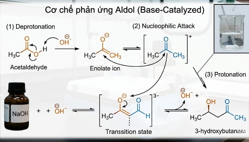 Cơ chế phản ứng Aldol