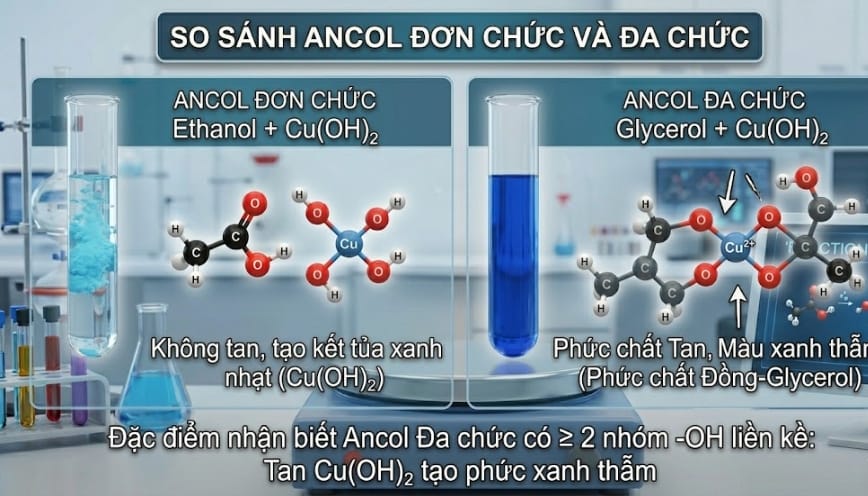 Cơ chế phản ứng CH3COOH + C3H5(OH)3