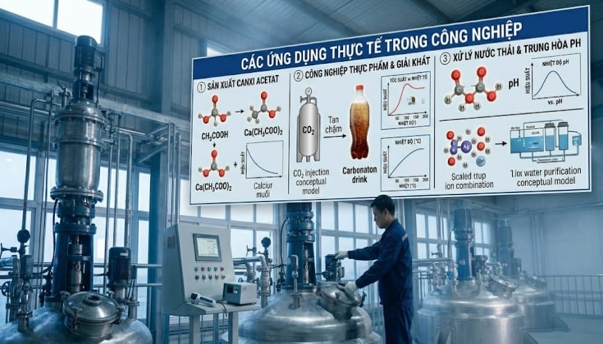 Hiện tượng phản ứng giữa Khí CO2 và H2O