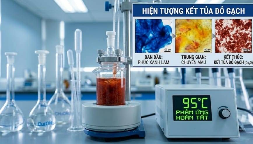 Hiện tượng xảy ra sau khi kết hợp các hóa chất