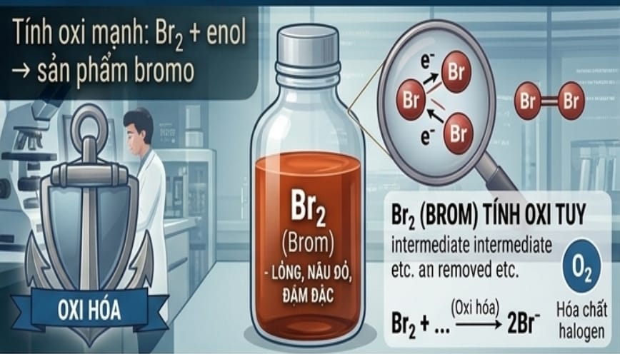 Kết quả thu được là bromoacetaldehyde (CH2BrCHO)