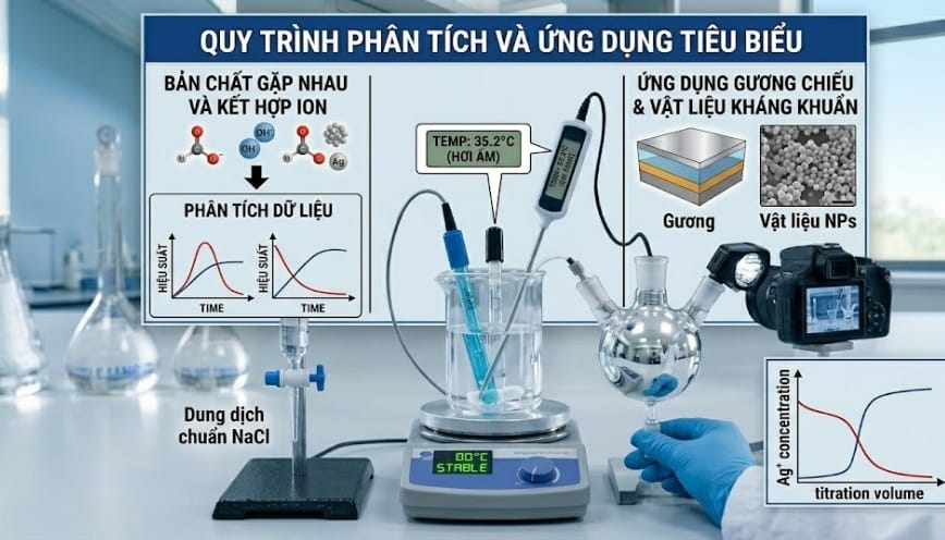 Nhận biết phản ứng bằng quy tím đơn giản