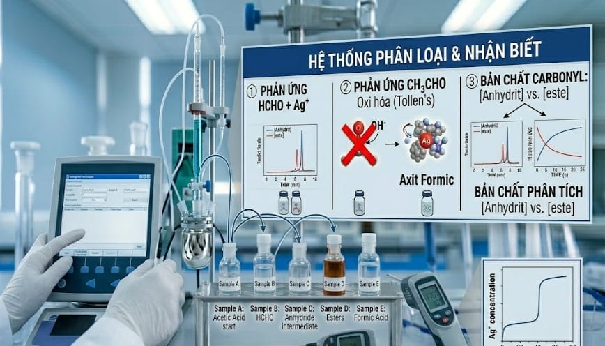 Phân biệt CH3COOH + Na với các phản ứng dễ nhầm lẫn