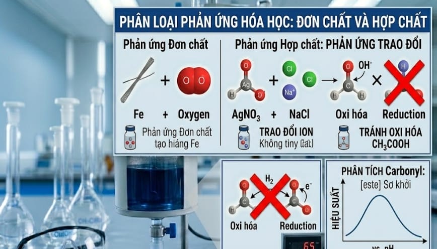 Phản ứng hóa học và nguyên tắc cân bằng