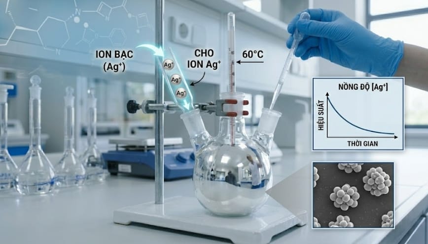 Quy trình thực hiện phản ứng trong phòng thí nghiệm