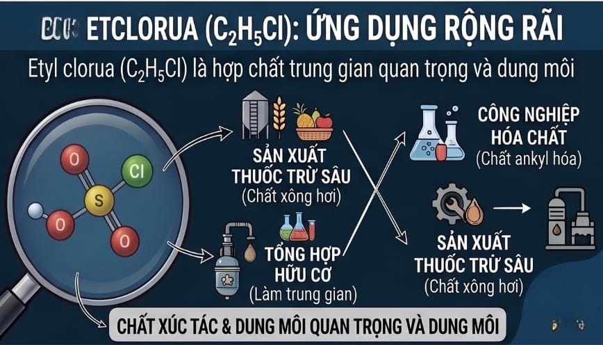 Sản phẩm được ứng dụng trong nhiều lĩnh vực