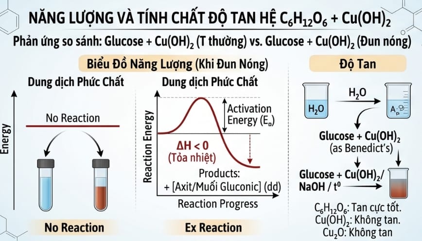 Sự chuyển màu trong phản ứng là dấu hiệu nhận biết rõ ràng nhất