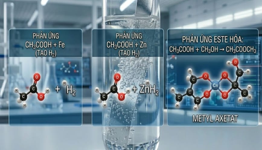 Hình ảnh so sánh các phương trình hóa học khác nhau