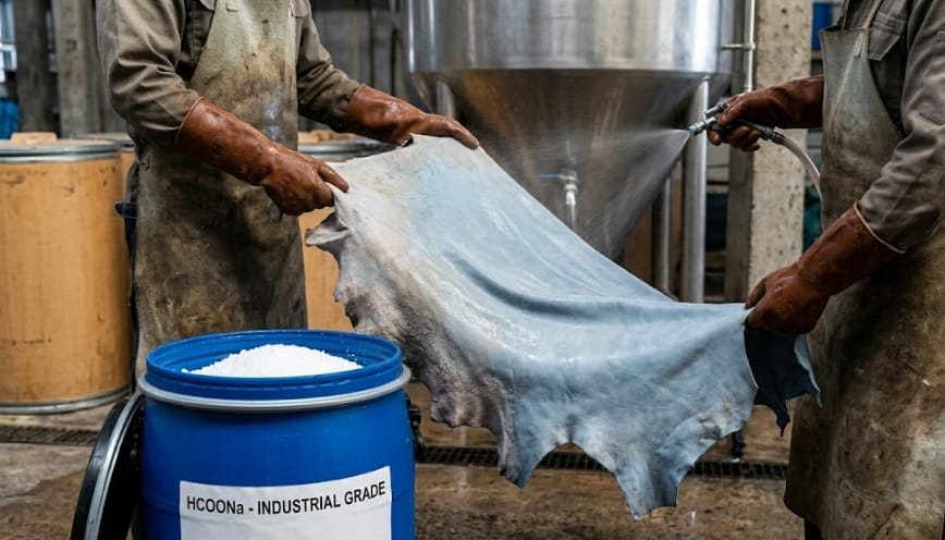 HCOONa được ứng dụng rộng rãi trong công nghiệp