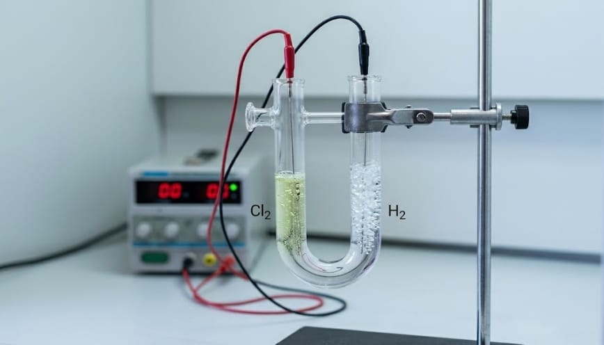 Hiện tượng thoát khí tại hai điện cực