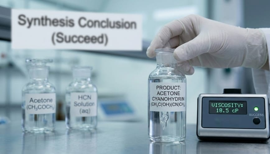 Kết luận về phản ứng cộng giữa Acetone và HCN